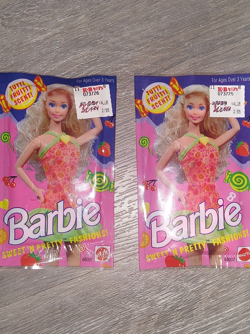 Vintage 1994 Barbie Mattel Sweet & Pretty Fashion ArcoToys LOT OF 2 NEW
